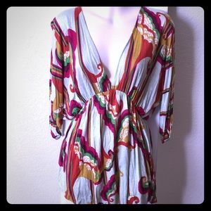 EUC t-bags Los Angeles Knit Top Med $158 Boho